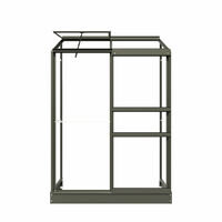 Royal Well Emma I - Muurkas - Groengrijs - 194x132x69 cm - Veiligheidsglas