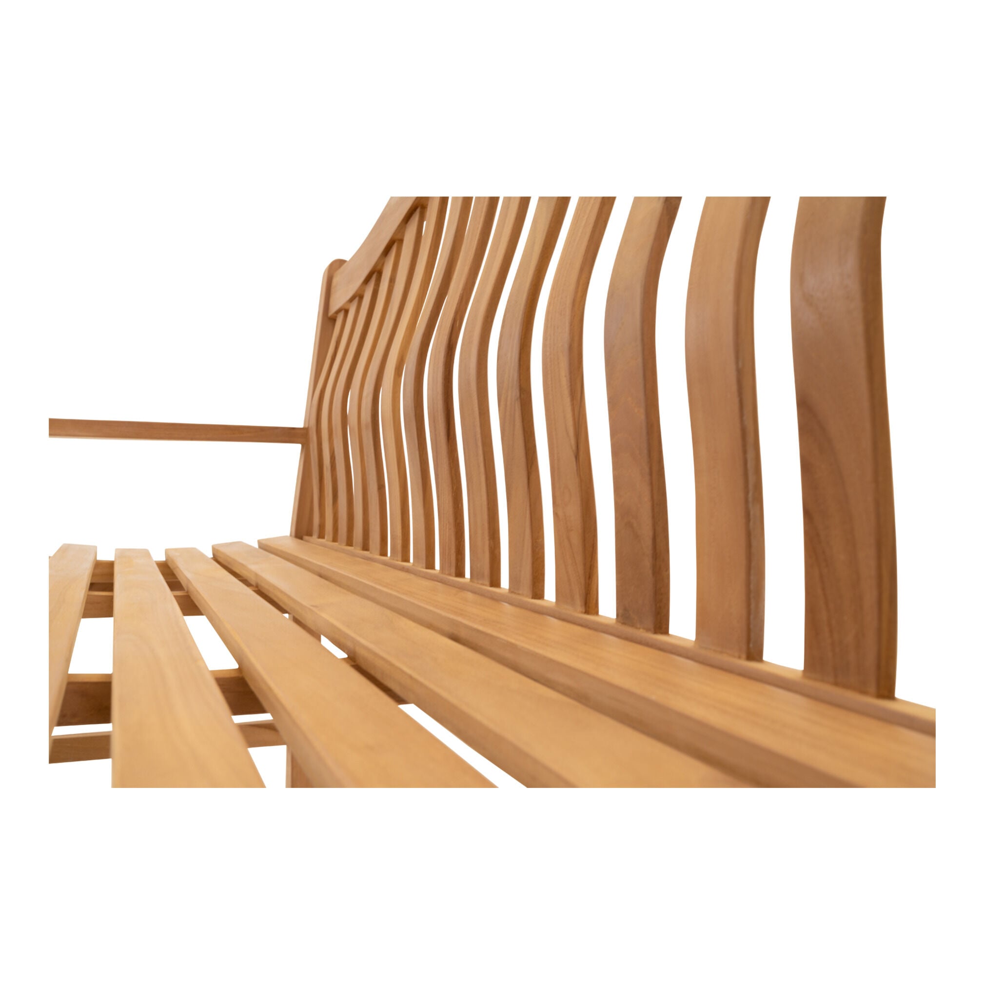Lesli Living Ergo - Tuinbank - Teak - 99x65x158.5 cm