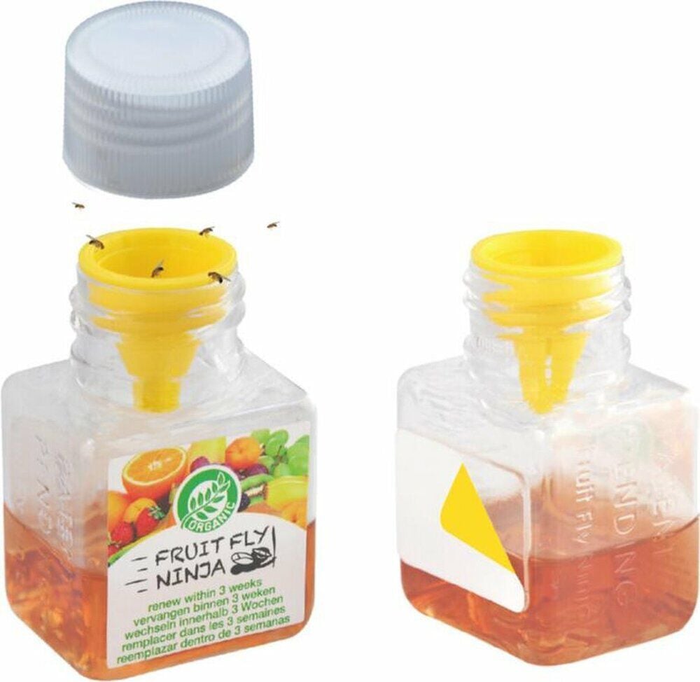 Super Ninja tegen fruitvliegjes - Fruitvliegval