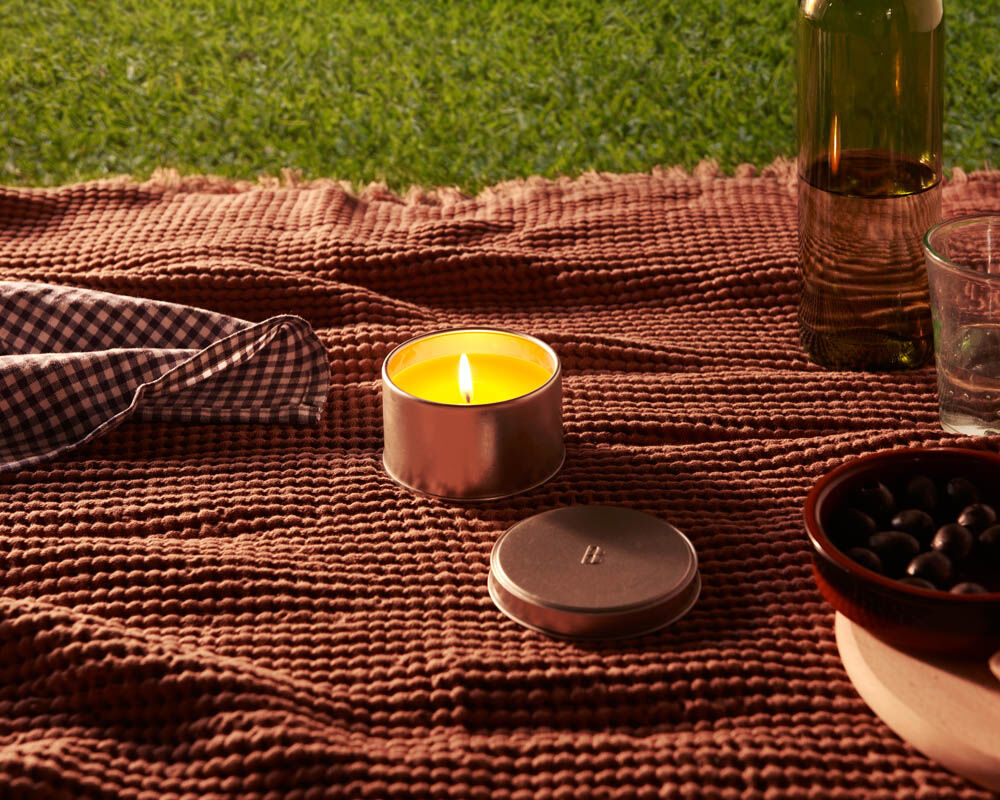 Bolsius True Citronella - Travel Candle - 5.1 cm - Geel - Citronella