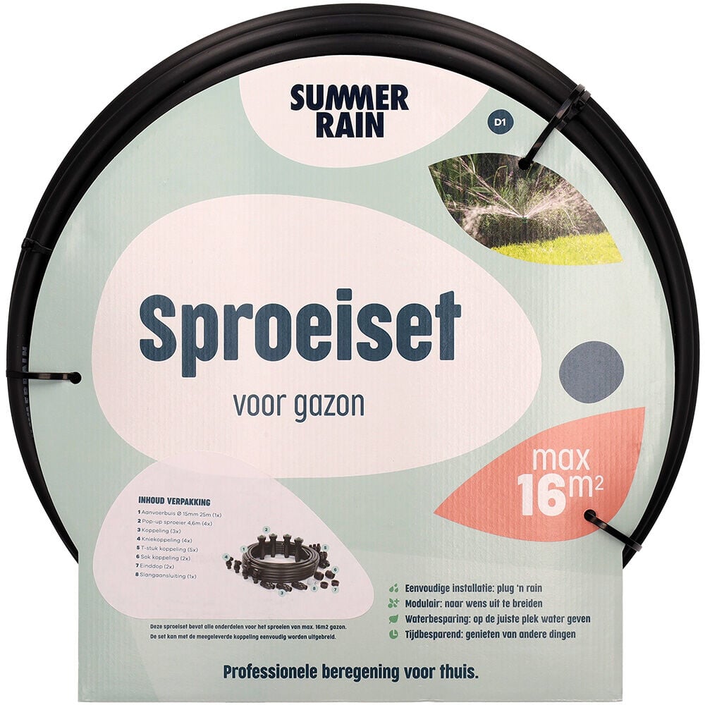 SummerRain Gazon - Sproeiset - 16m²