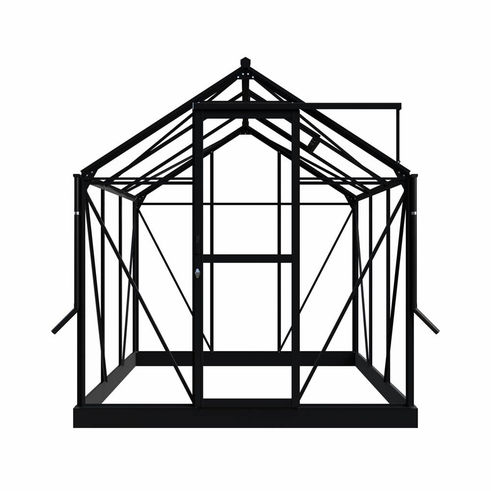 Royal Well Mary I - Tuinkas - zwart - 241x212x222 cm - Veiligheidsglas