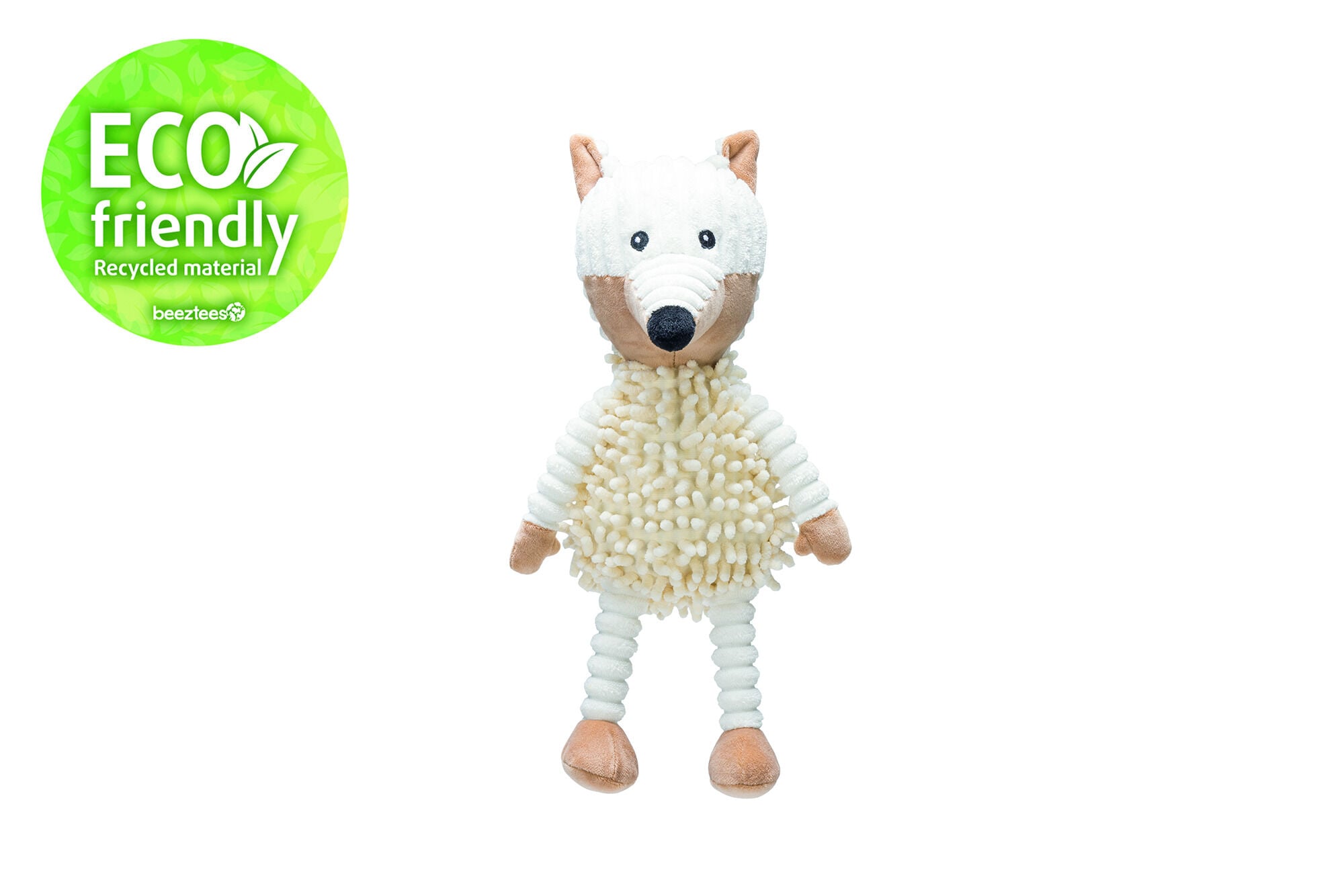 Beeztees Eco Vos Juno - Knuffel - Hondenspeelgoed Beeztees Eco Vos Juno - Knuffel - Hondenspeelgoed
