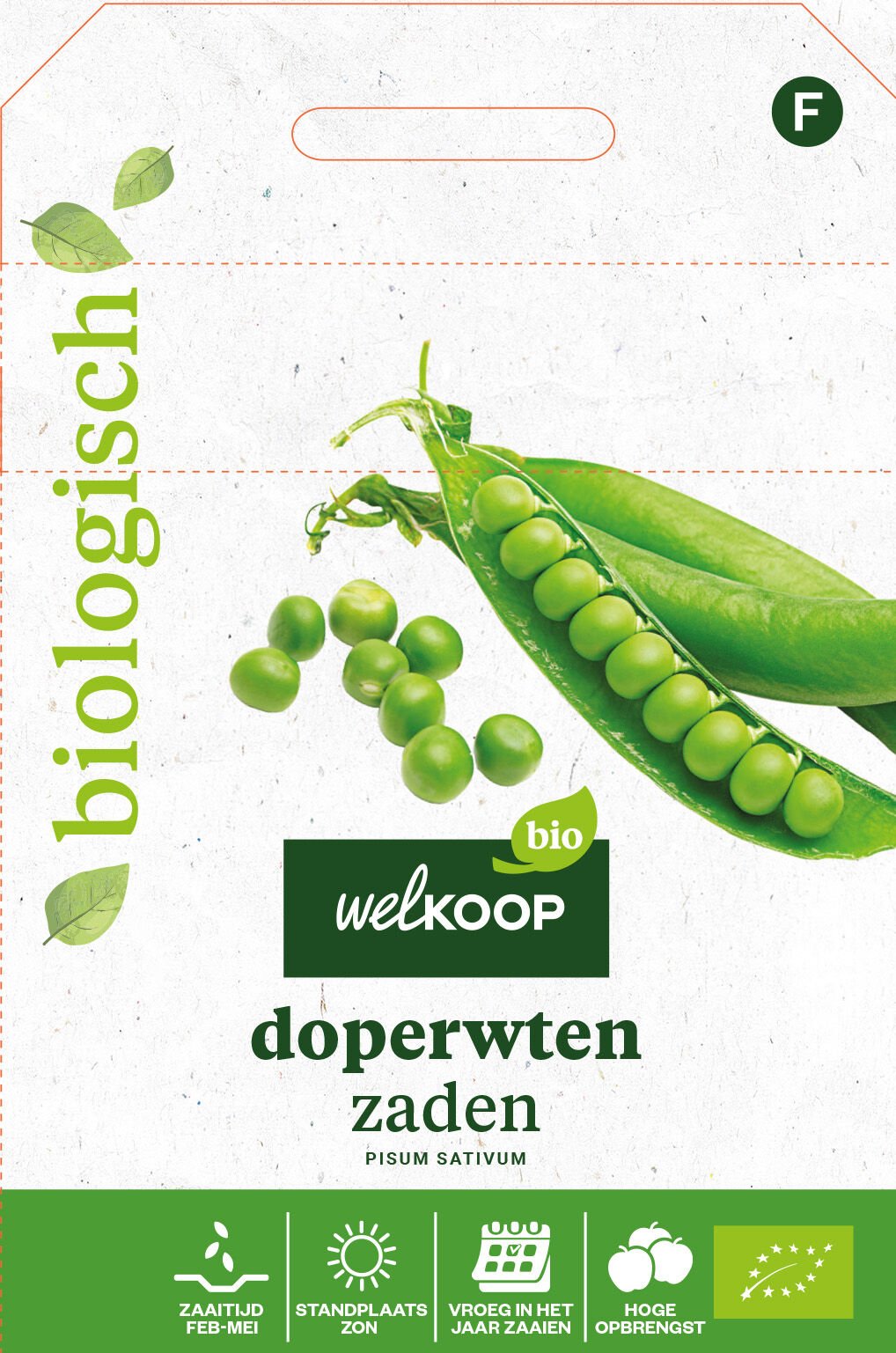 Welkoop Bio - Doperwten Zaden