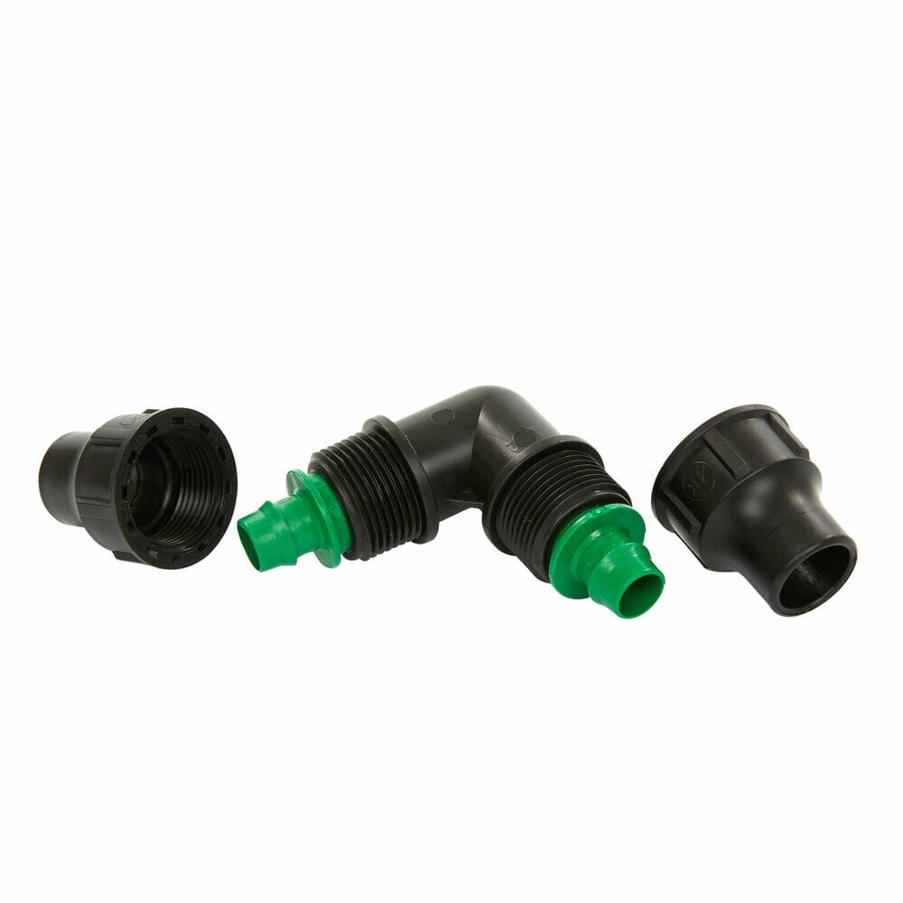 SummerRain Klemverbinding - Kniekoppeling - 16 mm