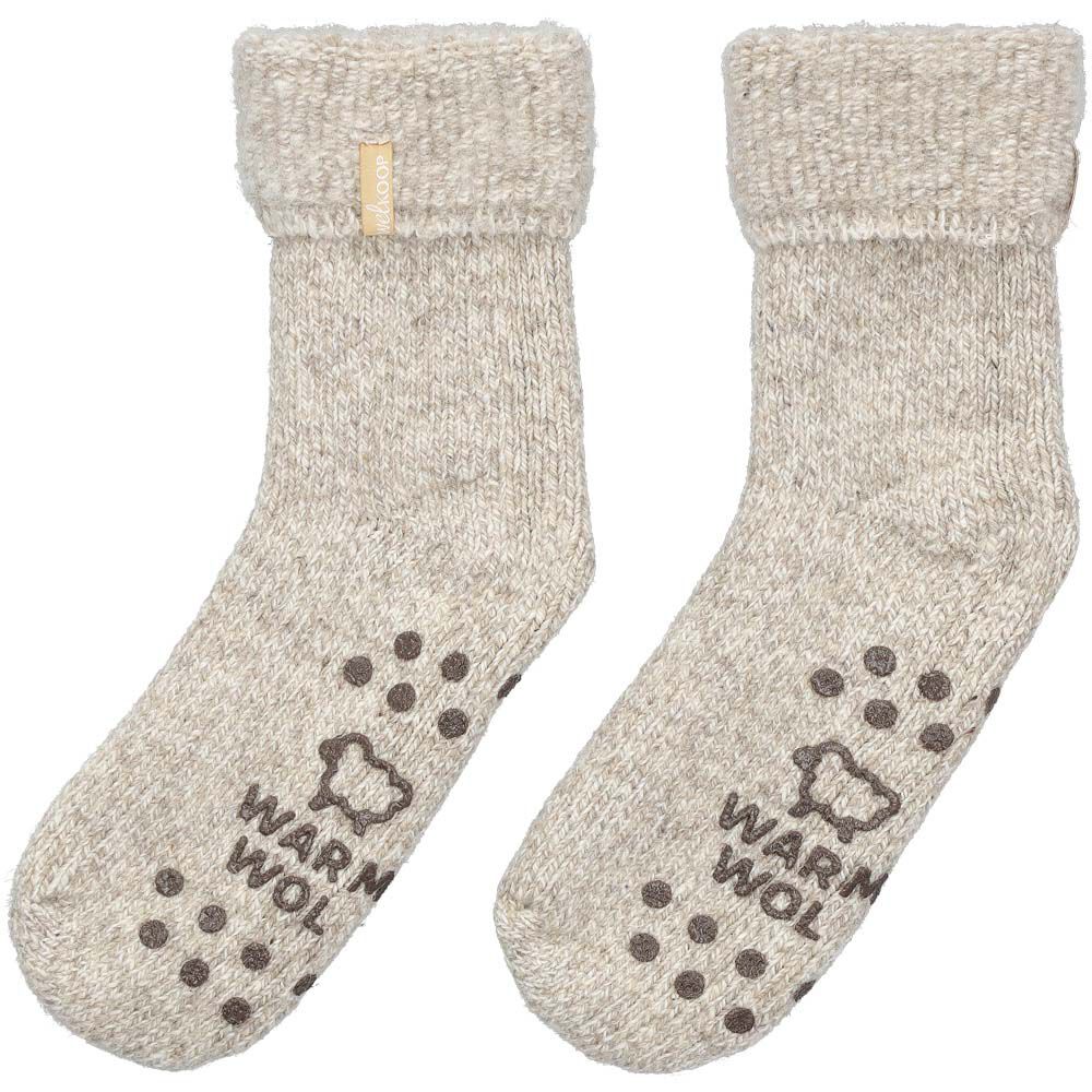 Welkoop - Huissokken - Wol - Zand - 39-42 Welkoop - Huissokken - Wol - Zand - 39-42