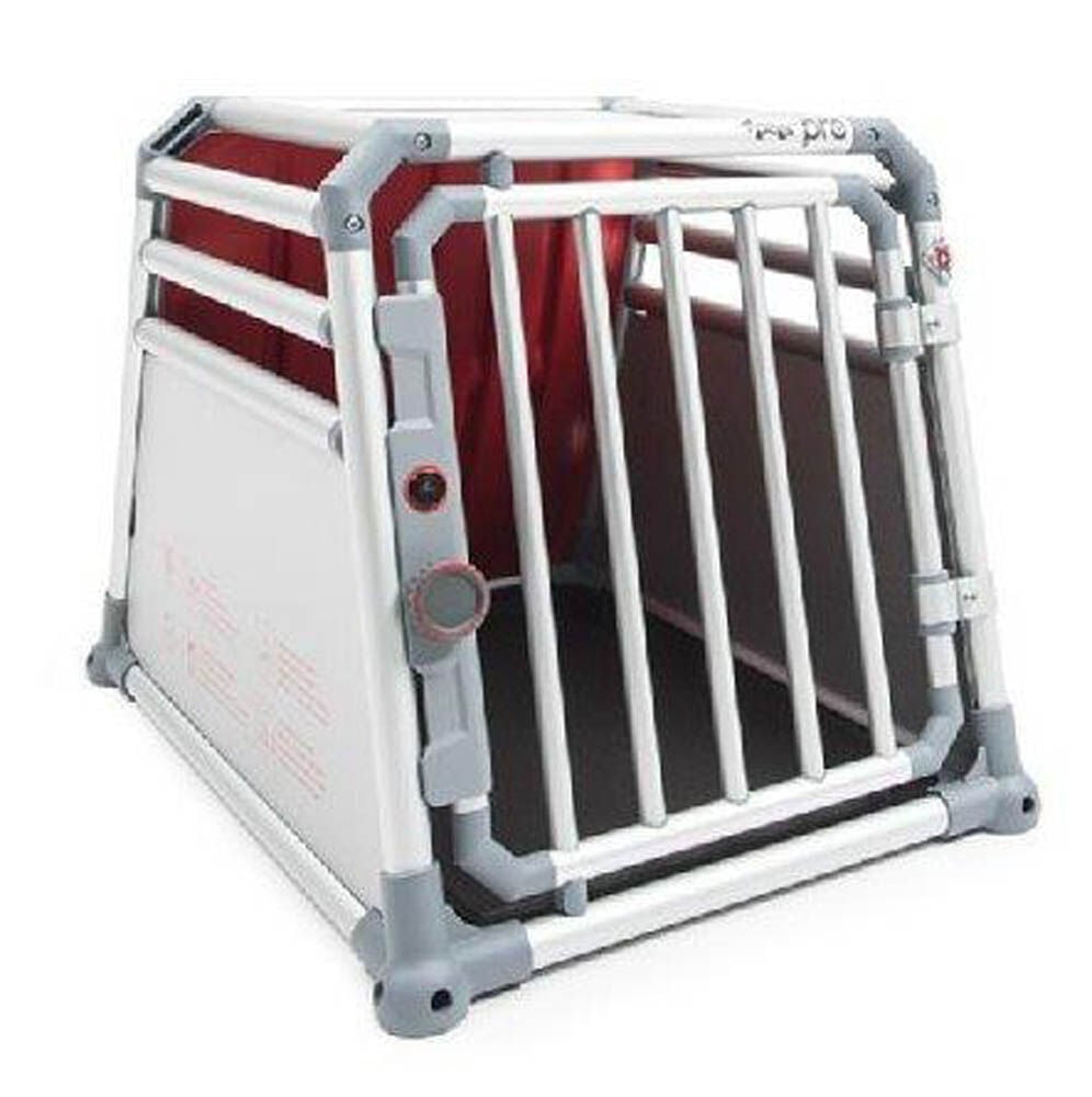 4Pets Pro 1 - Autobench Hond - chroom - 54.4x54554.5x73.5 cm - S