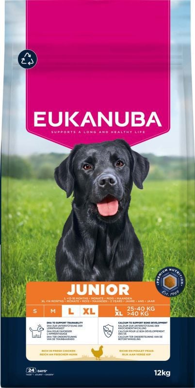 Eukanuba Junior Large/Extra Large - Hondenvoer Eukanuba Junior Large/Extra Large - Hondenvoer
