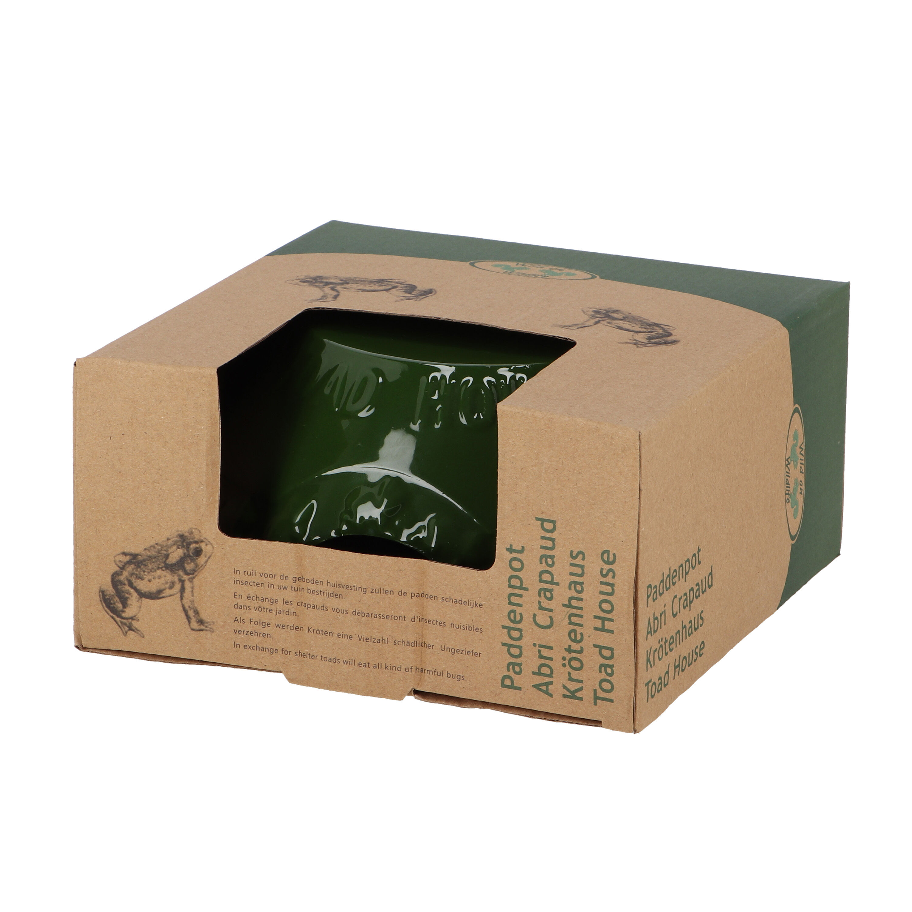 Esschert Design  - Paddenhuis - 9.9x19.3x19.5 cm