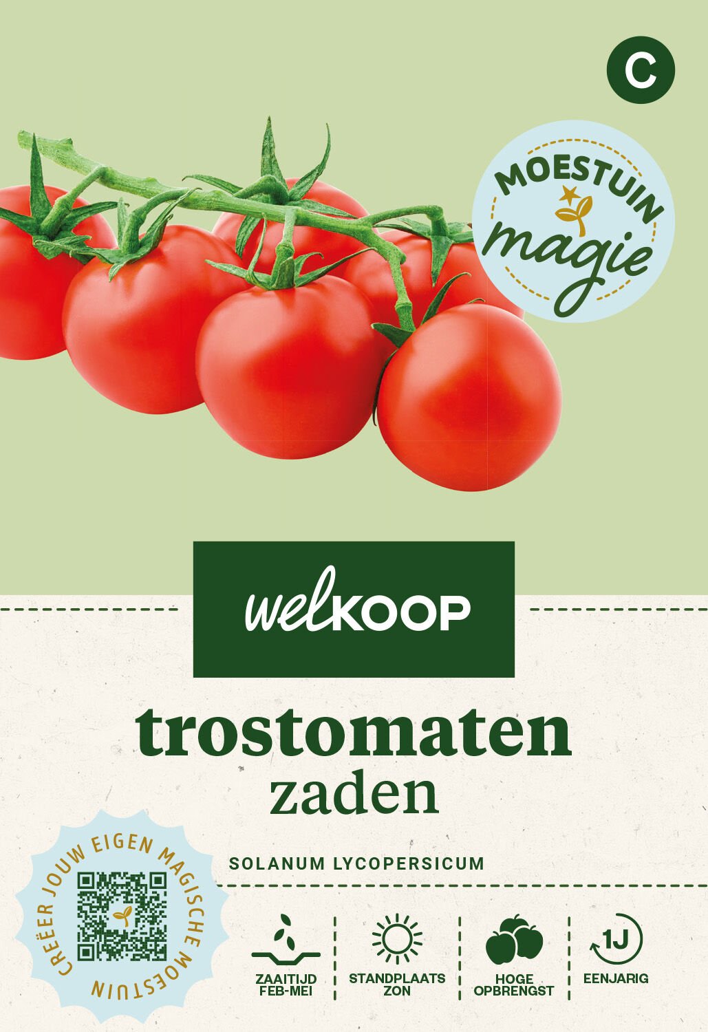Welkoop Moestuin Magie - Trostomaten Zaden