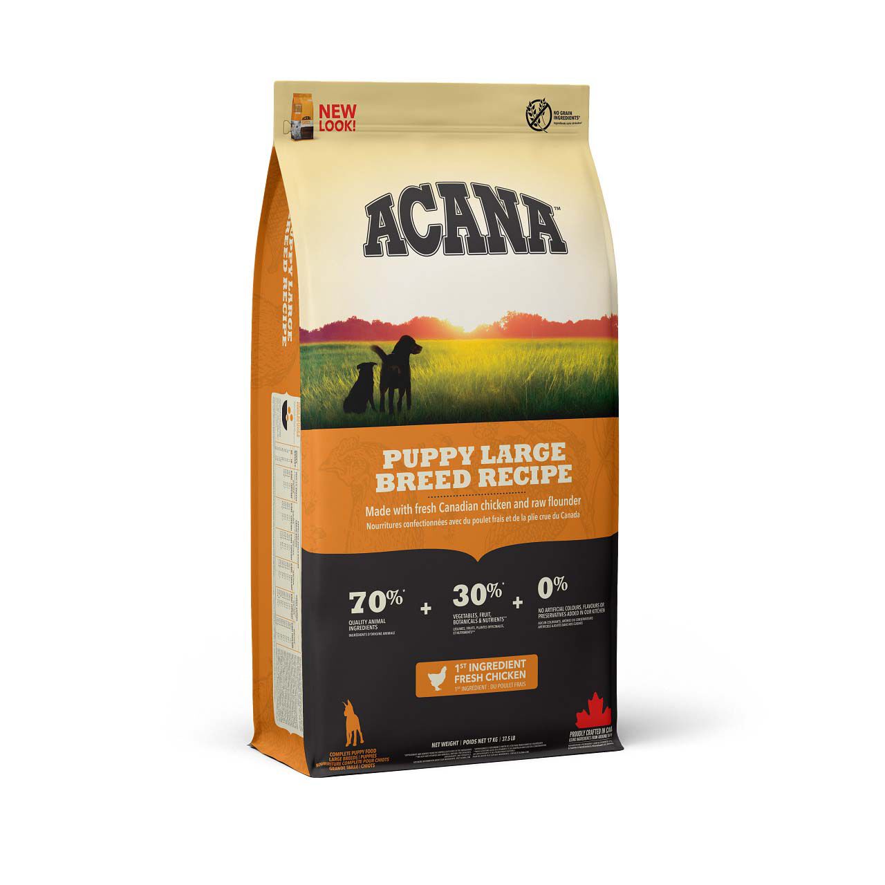 Acana Dog recipe Puppy Large - Hondenvoer - 17 Kilogram - gevogelte Acana Dog recipe Puppy Large - Hondenvoer - 17 Kilogram - gevogelte