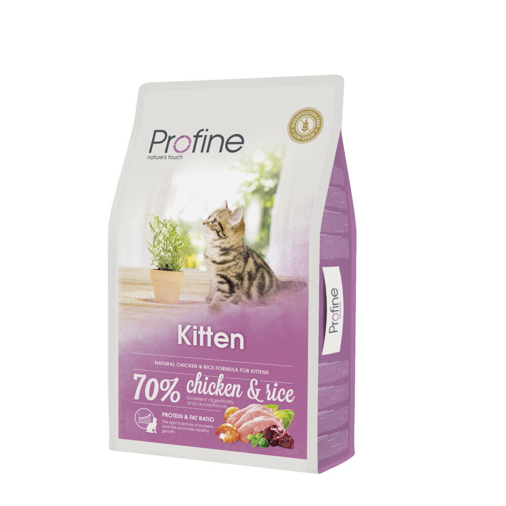 Profine Kitten - Kattenvoer - 10 Kilogram - rijst, kip Profine Kitten - Kattenvoer - 10 Kilogram - rijst, kip