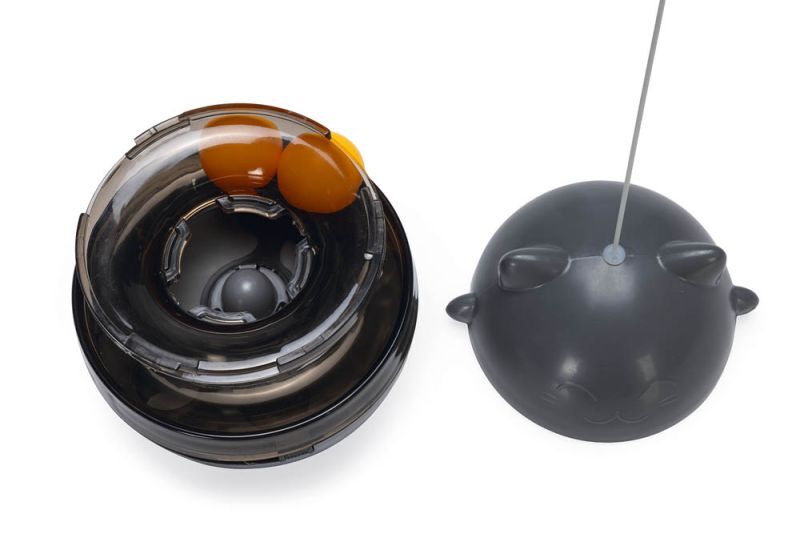 Beeztees Wibol - Kattenspeeltje - Grijs