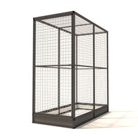 Glorenza - Kattenren - Antraciet - 193x176x86 cm