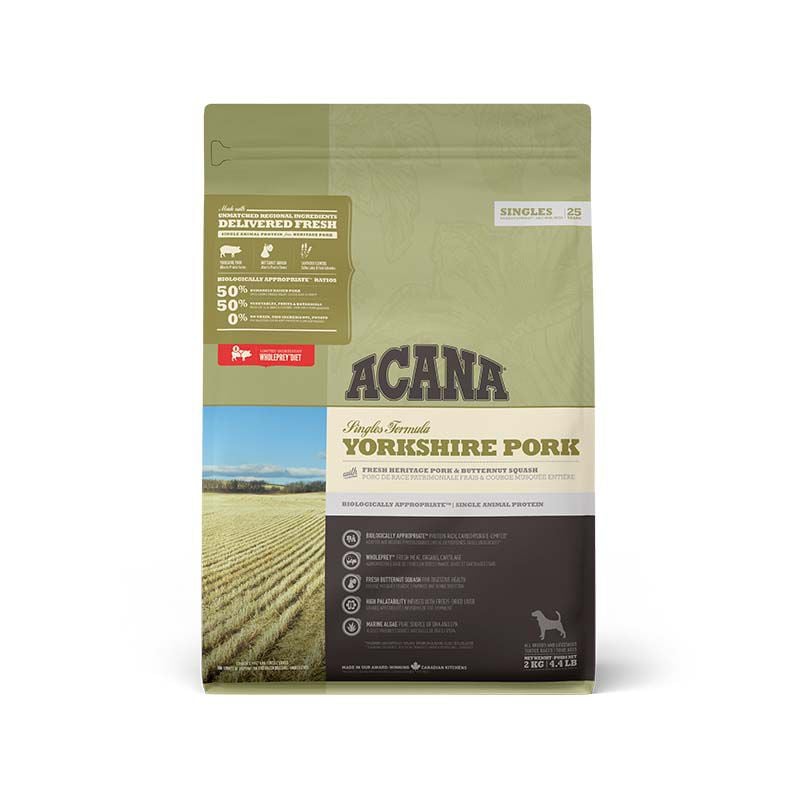 Acana Singles Yorkshire - Hondenvoer - 2 Kilogram - vlees
