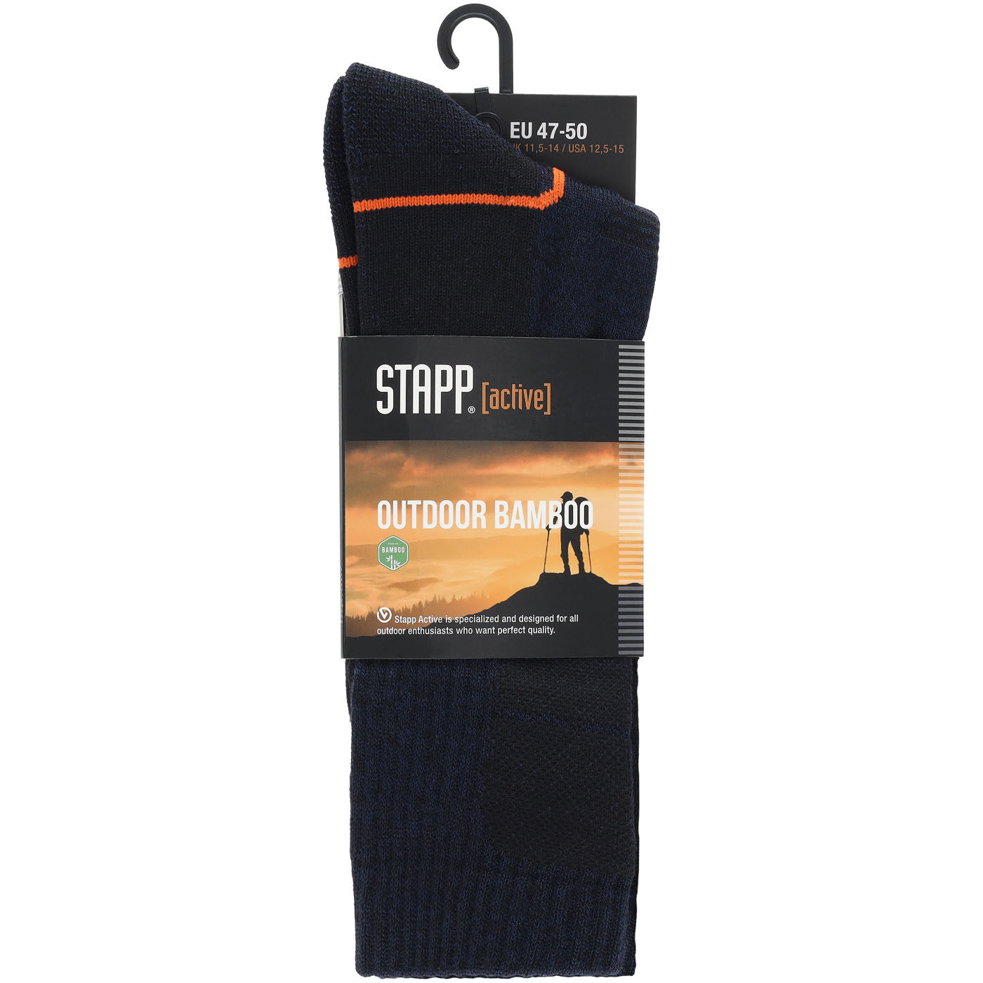 STAPP Outdoor bamboo  - Wandelsokken - Blauw - 35-38