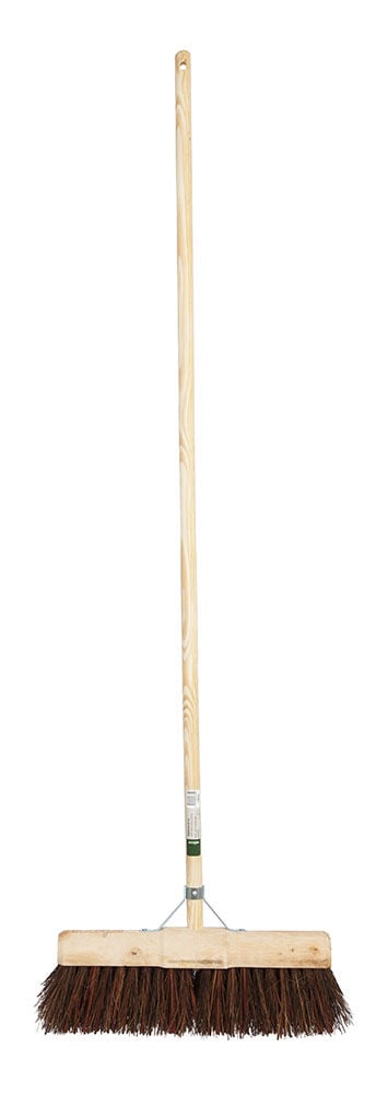 Wegenbouwbezem - 4.5 cm - Natuurvezel Wegenbouwbezem - 4.5 cm - Natuurvezel
