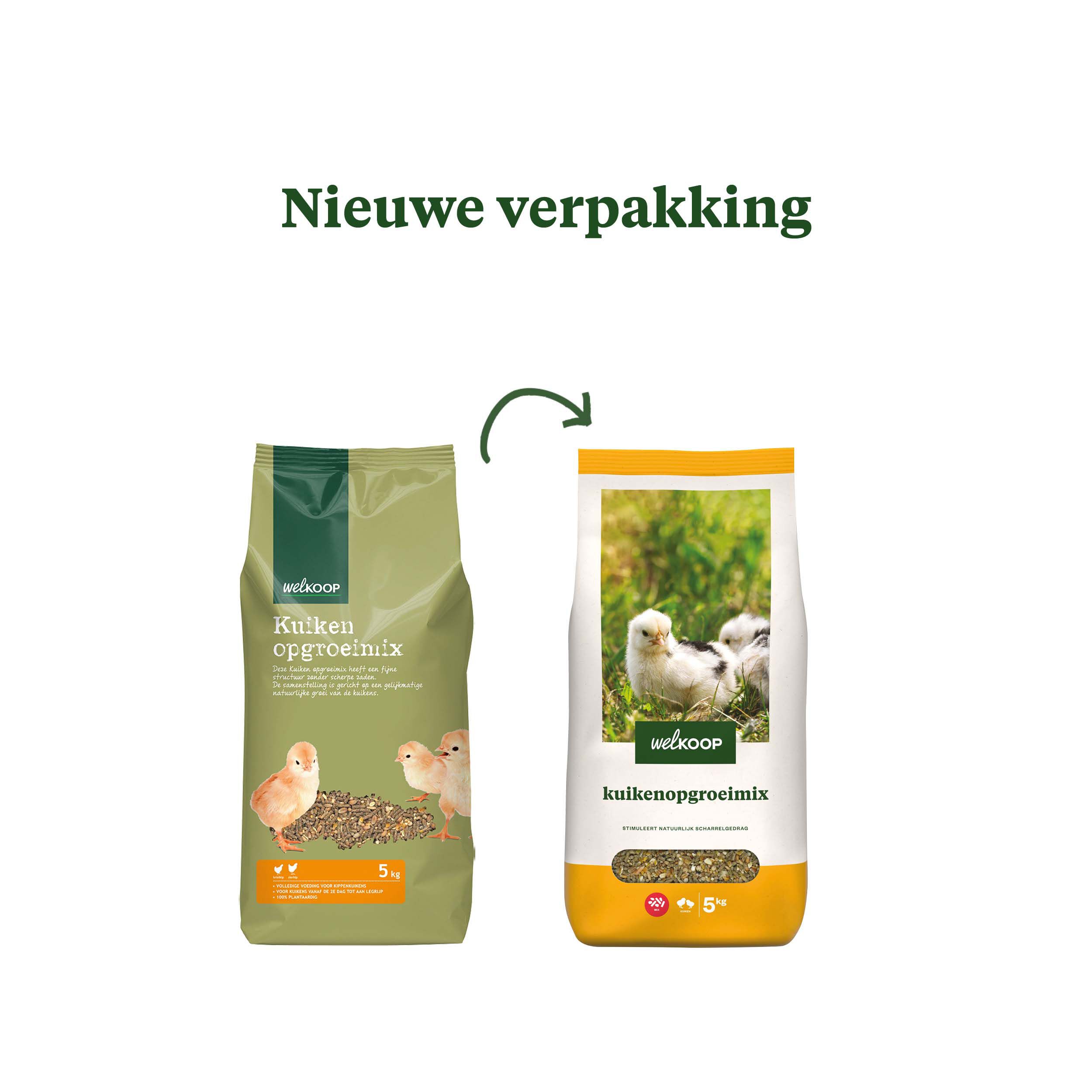 Welkoop Opgroeimix - Kuikenvoer - 5 Kilogram