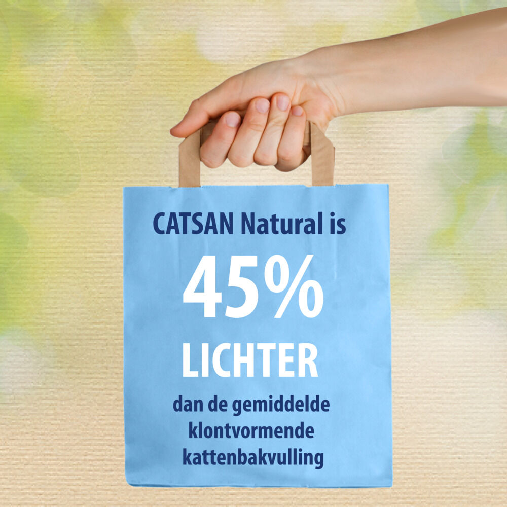 Catsan Natural - Kattenbakvulling - Fijn - 8 Liter