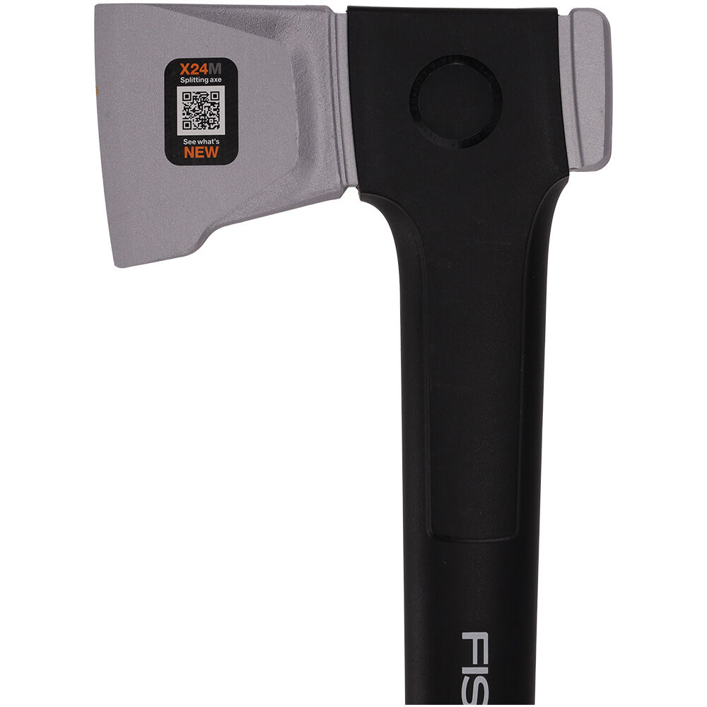 Fiskars X24 - Kloofbijl - Zwart, Oranje