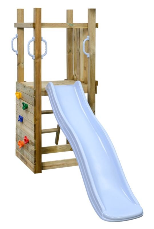 Swing King Irma - Speeltoren - Blauw - Hout