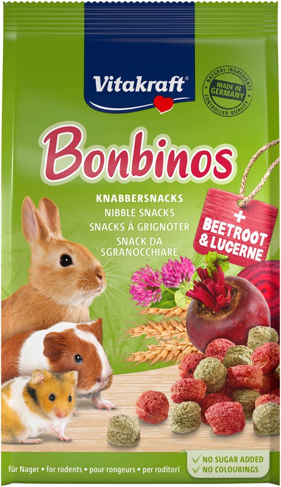 Vitakraft BonBinos - Konijn & Knaagdier Snacks