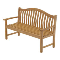 Lesli Living Ergo - Tuinbank - Teak - 99x65x158.5 cm