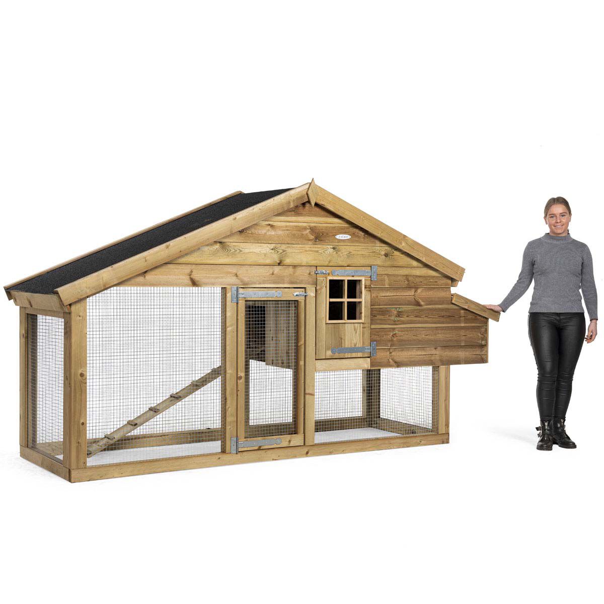 Voldux Romy - Dierenverblijf met ren - Naturel - Rechts - Groot