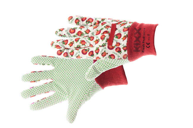 KIXX Fresh Fruit - Tuinhandschoenen - Wit - 8 KIXX Fresh Fruit - Tuinhandschoenen - Wit - 8