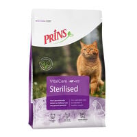Prins VitalCare Sterilised - Kattenvoer - 4 Kilogram - gevogelte