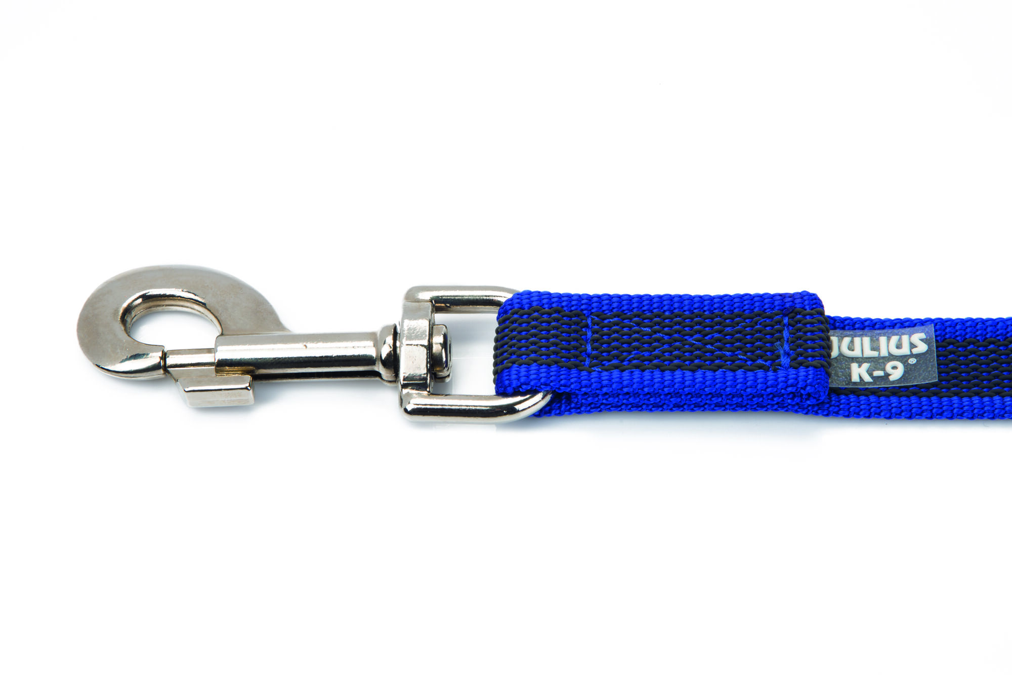 Julius K9 - Sliplijn - Hondenriem - blauw - 120 cm - 120 cm