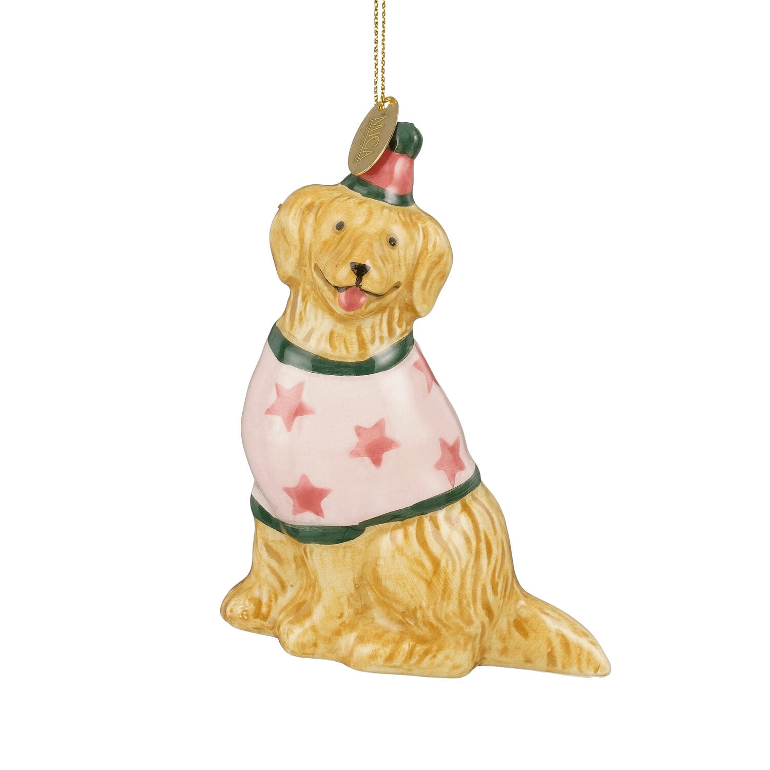 Mica Decorations Hond - Kersthanger Mica Decorations Hond - Kersthanger