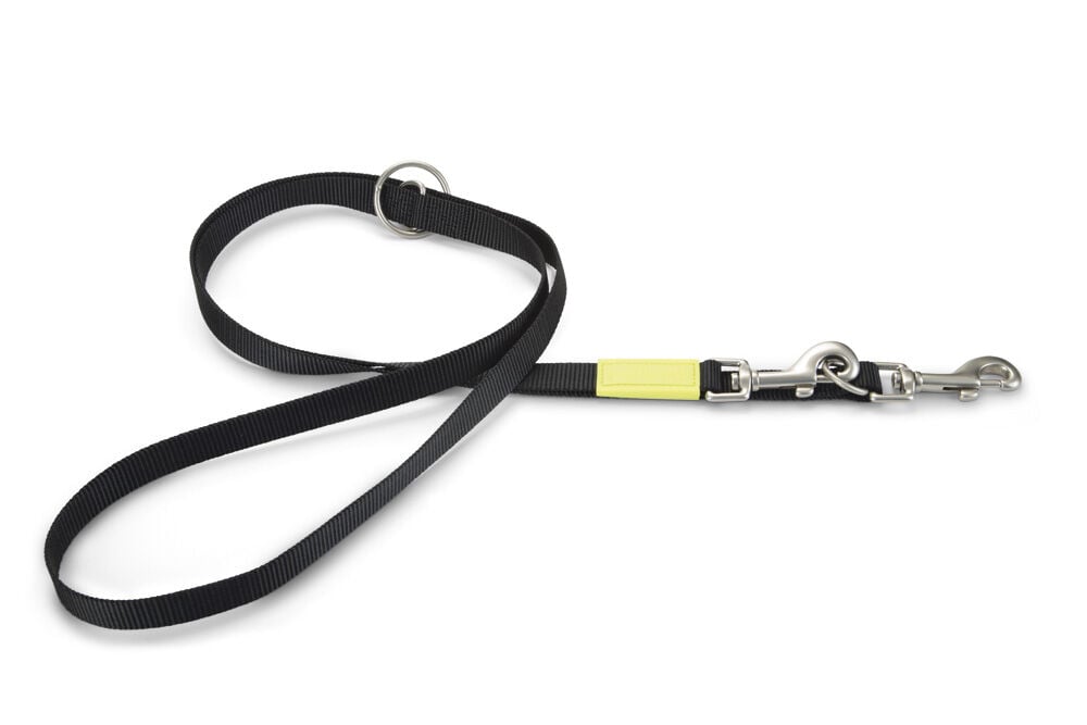 Beeztees Uni - Dressuurlijn - Trainingslijn Hond - zwart - 200 cm