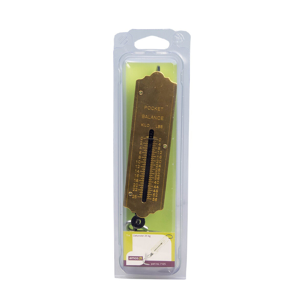 Zakunster Wegend tot 25kg - 24.5x7x3 cm