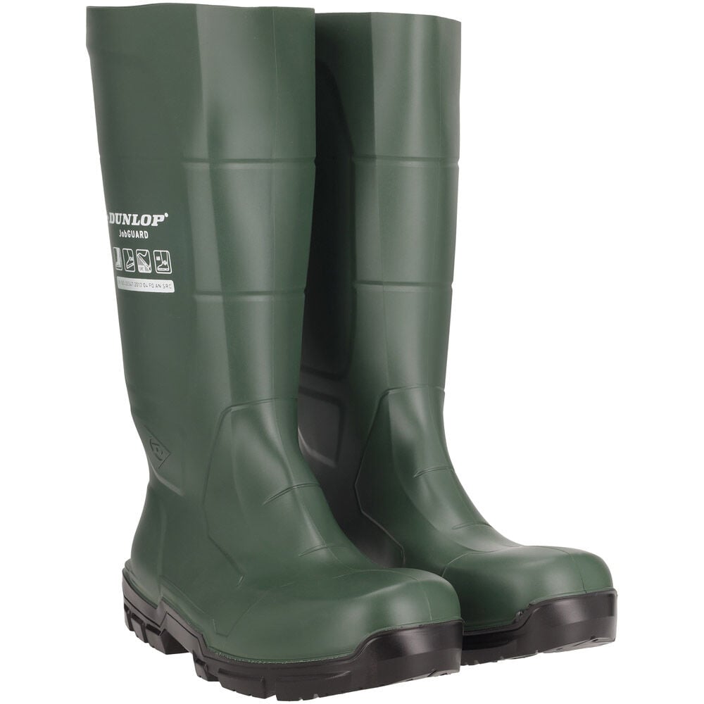 Dunlop Acifort Jobguard - Regenlaarzen - Donkergroen - 40