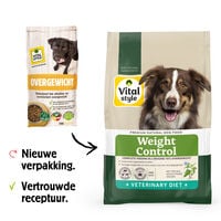 Vitalstyle Overgewicht - Hondenvoer - 1.5 Kilogram - rund, varken, lam