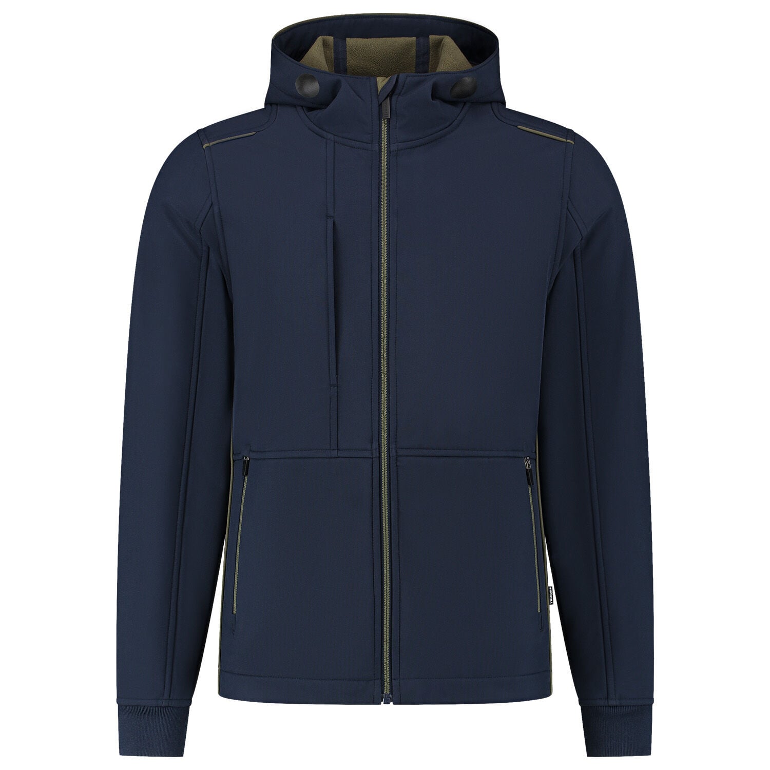 Tricorp Accent 402705 - Softshell jas - Blauw / Taupe - L Tricorp Accent 402705 - Softshell jas - Blauw / Taupe - L