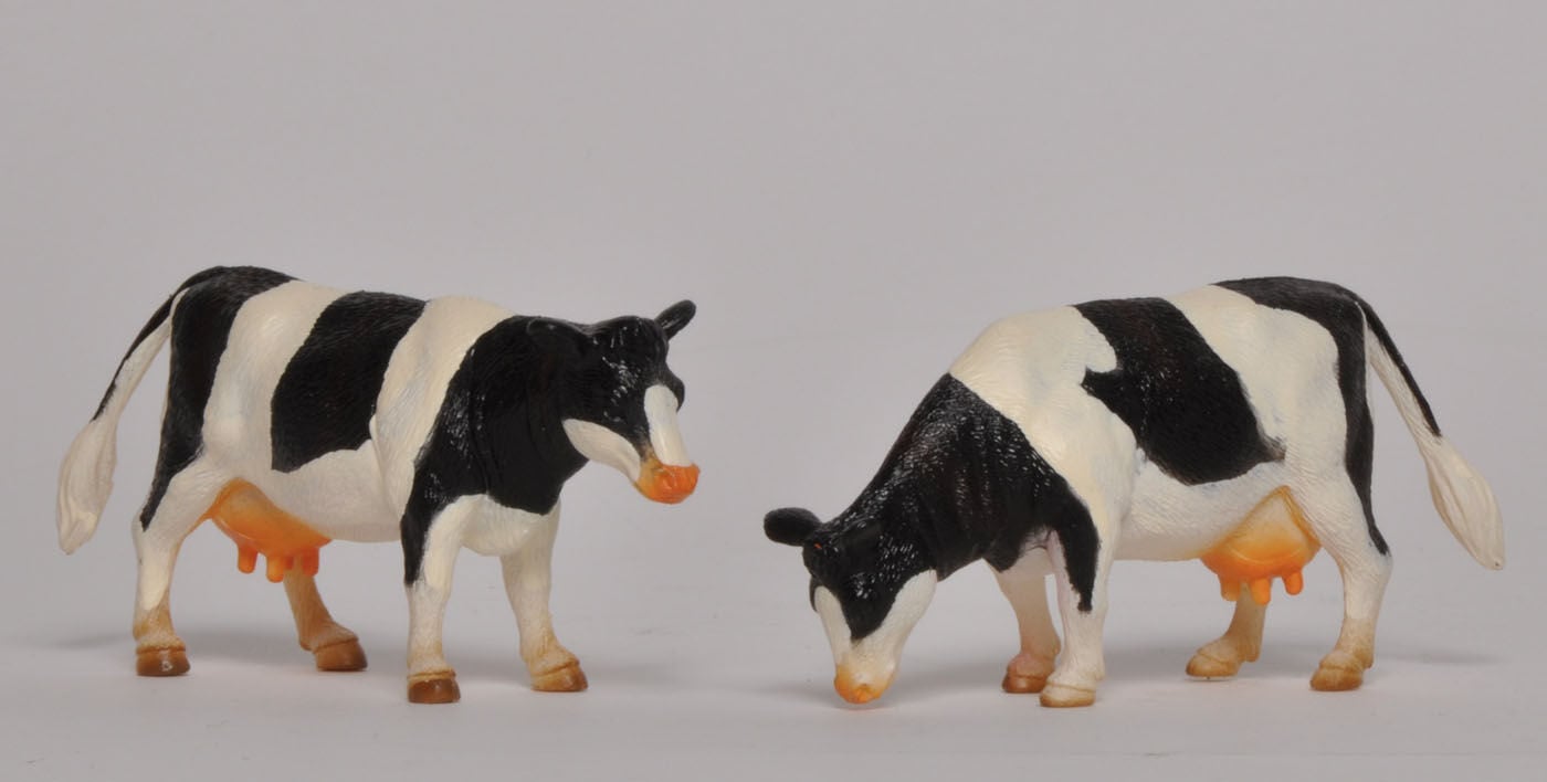 Kids Globe Koeien staand (2x) 1:32 - Accessoires