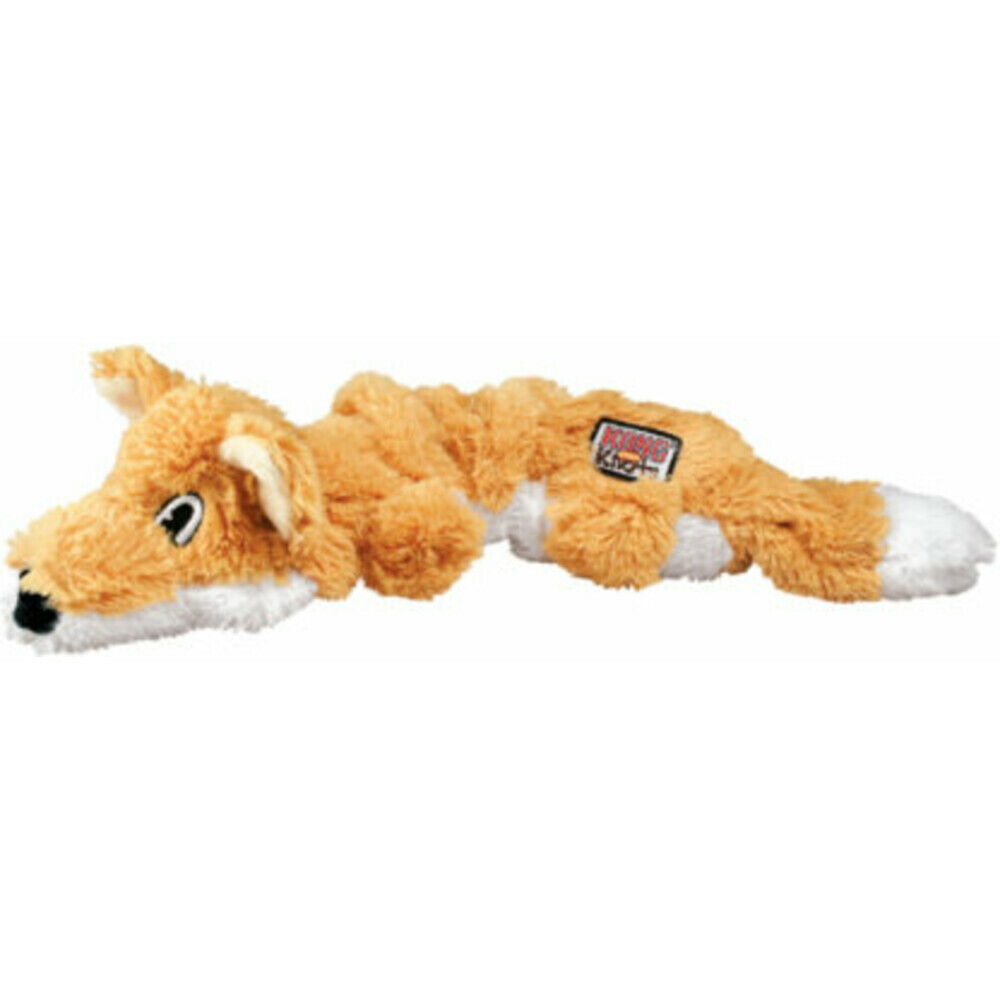 Kong Scrunch Knots Vos Knuffel - Hondenspeelgoed Kong Scrunch Knots Vos Knuffel - Hondenspeelgoed