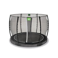 Exit Allure Classic - Inground trampoline - Zwart - 200x329x329 cm - 305 cm