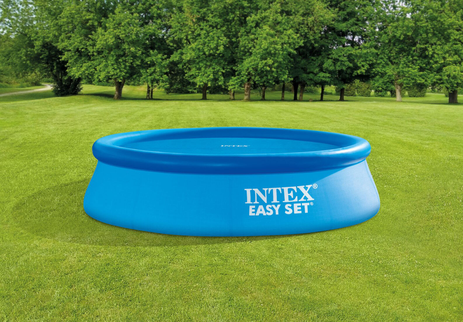 Intex Solar Frame Pool Afdekzeil - Zwembaden - Blauw - 305 cm