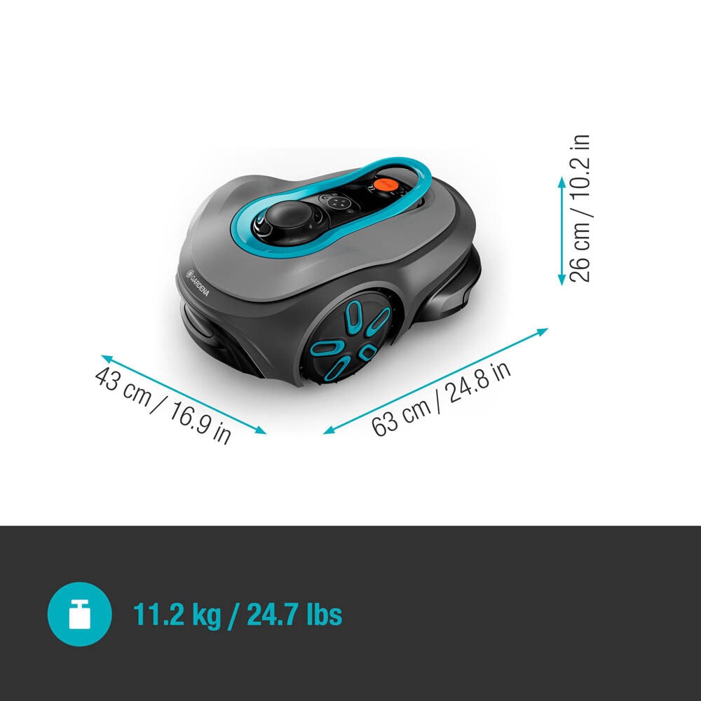 Gardena SILENO free 600 - Robotmaaier - 600 m2 - Inclusief accu