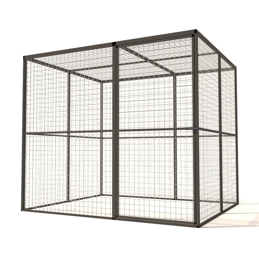 Glorenza Lilly - Kattenren - Antraciet - 178x176x207 cm Glorenza Lilly - Kattenren - Antraciet - 178x176x207 cm