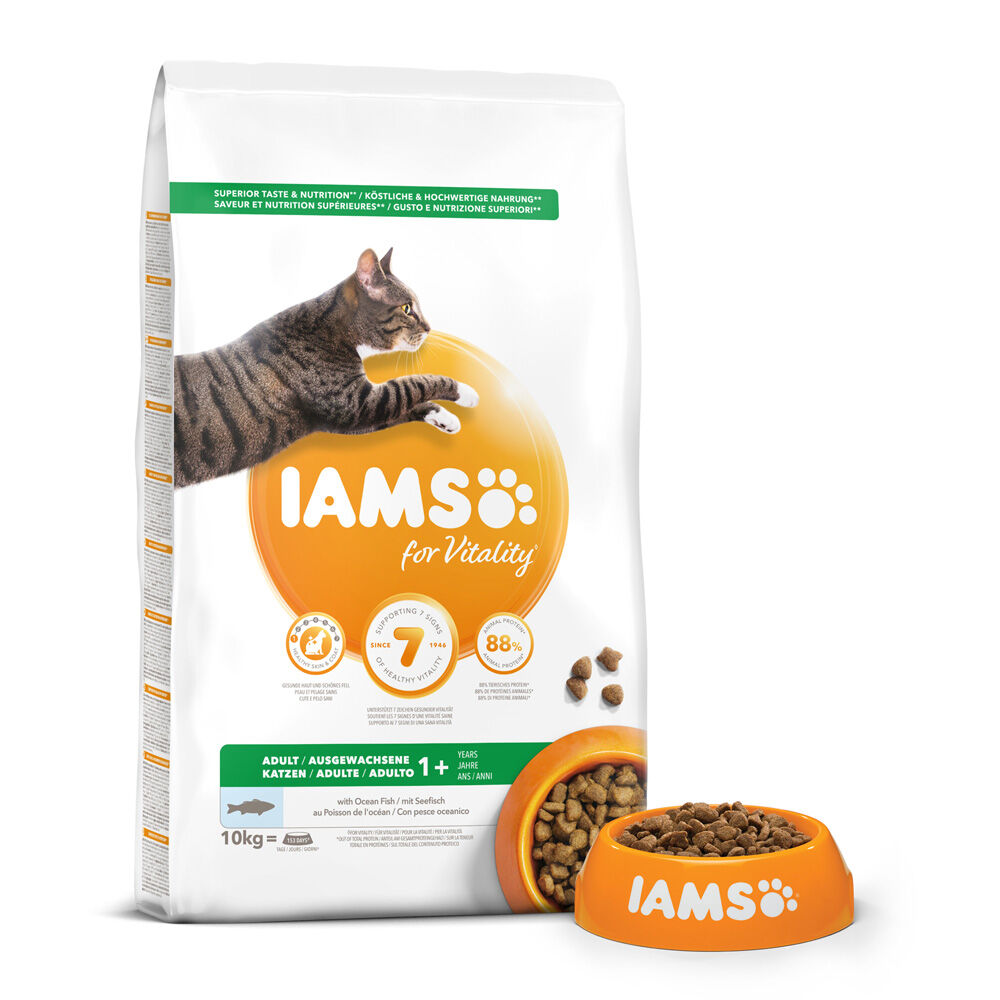 IAMS Adult - Kattenvoer - 10 Kilogram - vis