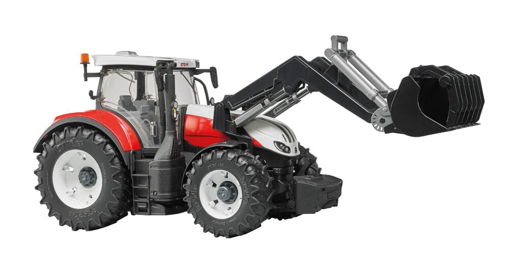 Bruder Steyr 6300 Terrus met voorlader 1:16 - Tractoren Bruder Steyr 6300 Terrus met voorlader 1:16 - Tractoren