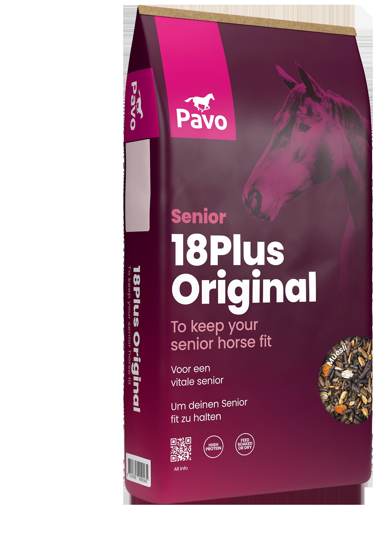 Pavo 18Plus  -Specialiteit - 15 Kilogram - Zak