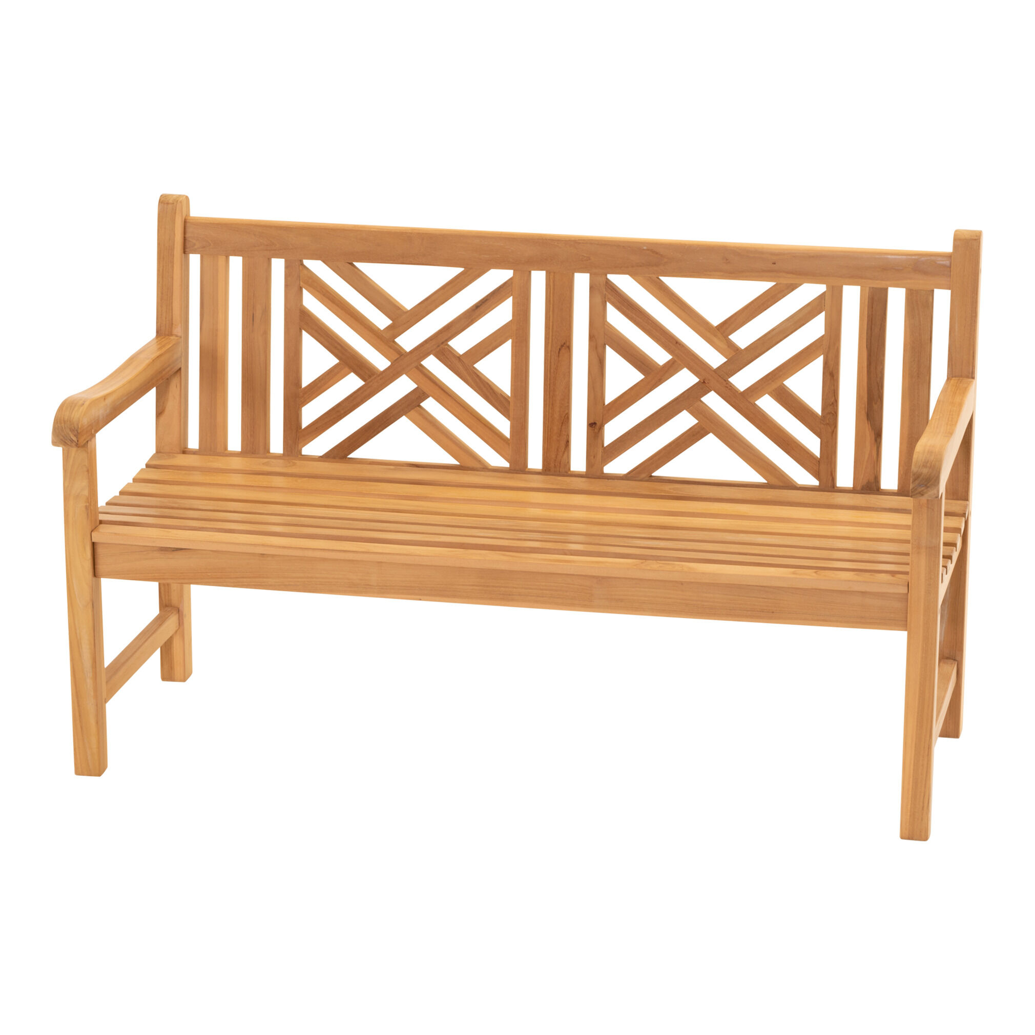 Lesli Living Teak - Tuinbank - Teak - 92x64x150 cm