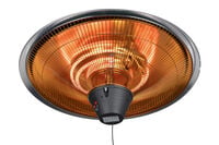 Eurom Partytentheater 2100 - Hangende terrasverwarmer - Grijs - 2100 W