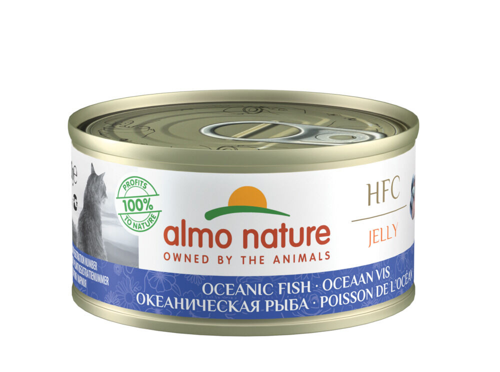 Almo Nature HFC Jelly - Kattenvoer - 70 Gram - oceaanvis Almo Nature HFC Jelly - Kattenvoer - 70 Gram - oceaanvis