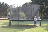 EXIT Silhouette - Trampoline - Limegroen - 244 cm